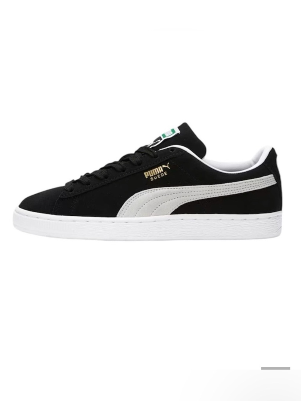 Puma Suede Classic XXI Women's Sneakers Black Suede Leather Low Top Size 7.5